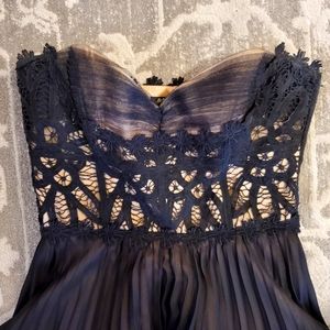 Betsy Johnson Black Evening Gown